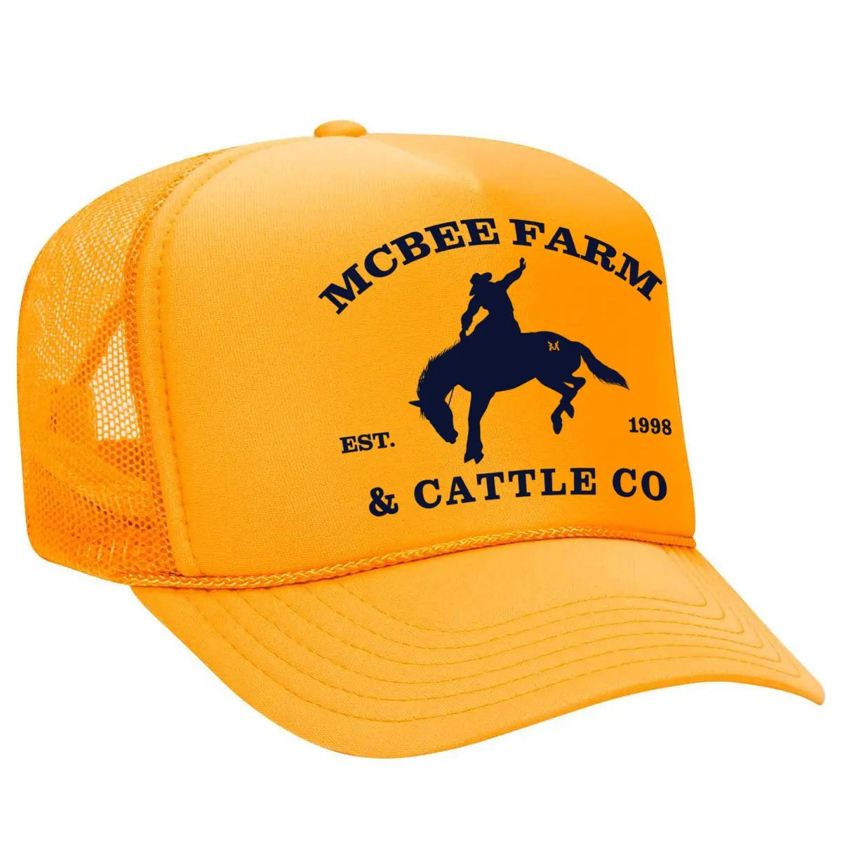The Buckin' Bronc Trucker McBee Farm & Cattle Co
