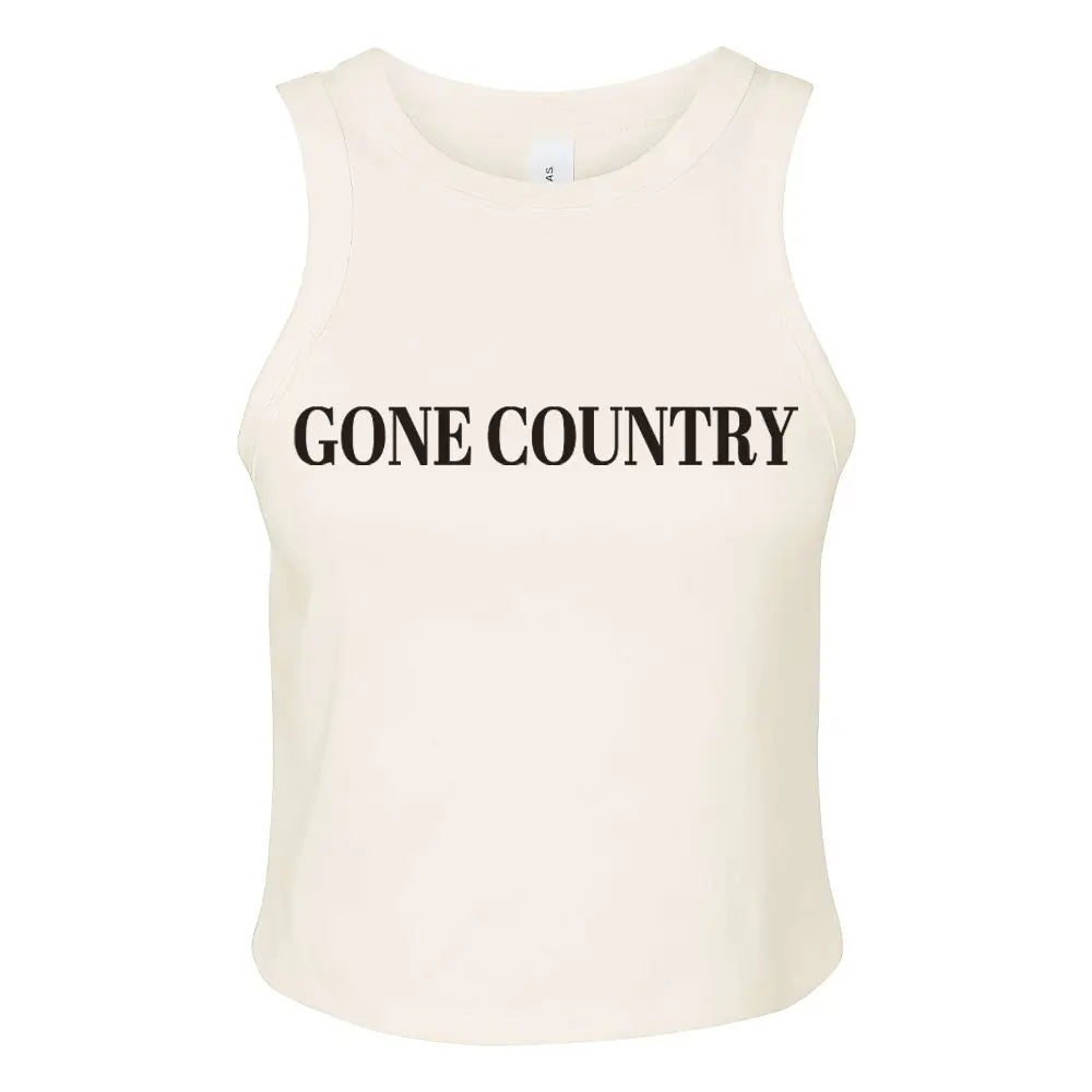 Gone Country Tank Top McBee Farm & Cattle Co