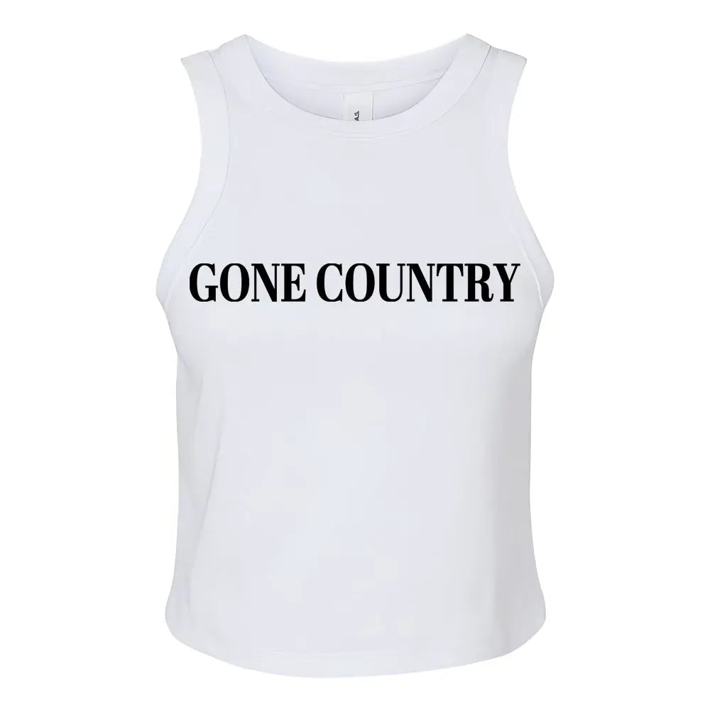 Gone Country Tank Top McBee Farm & Cattle Co