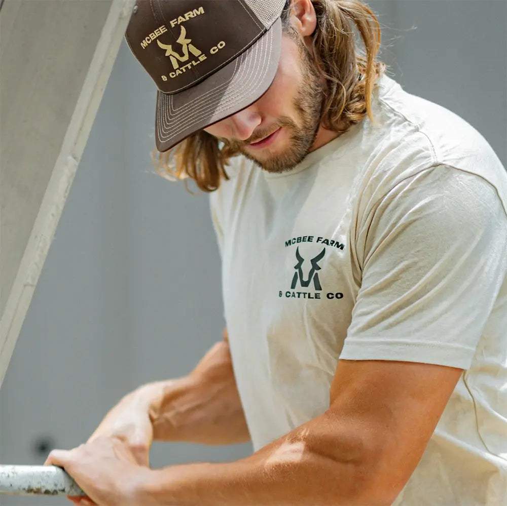 McBee Farms Emblem T-Shirt McBee Farm & Cattle Co