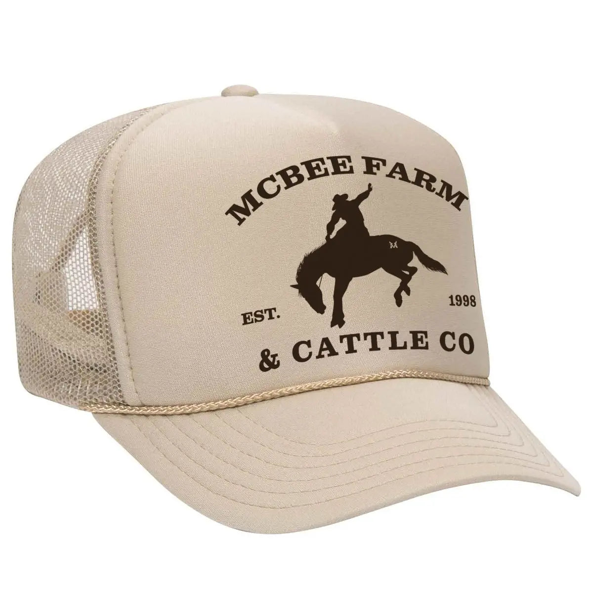 The Buckin' Bronc Trucker McBee Farm & Cattle Co