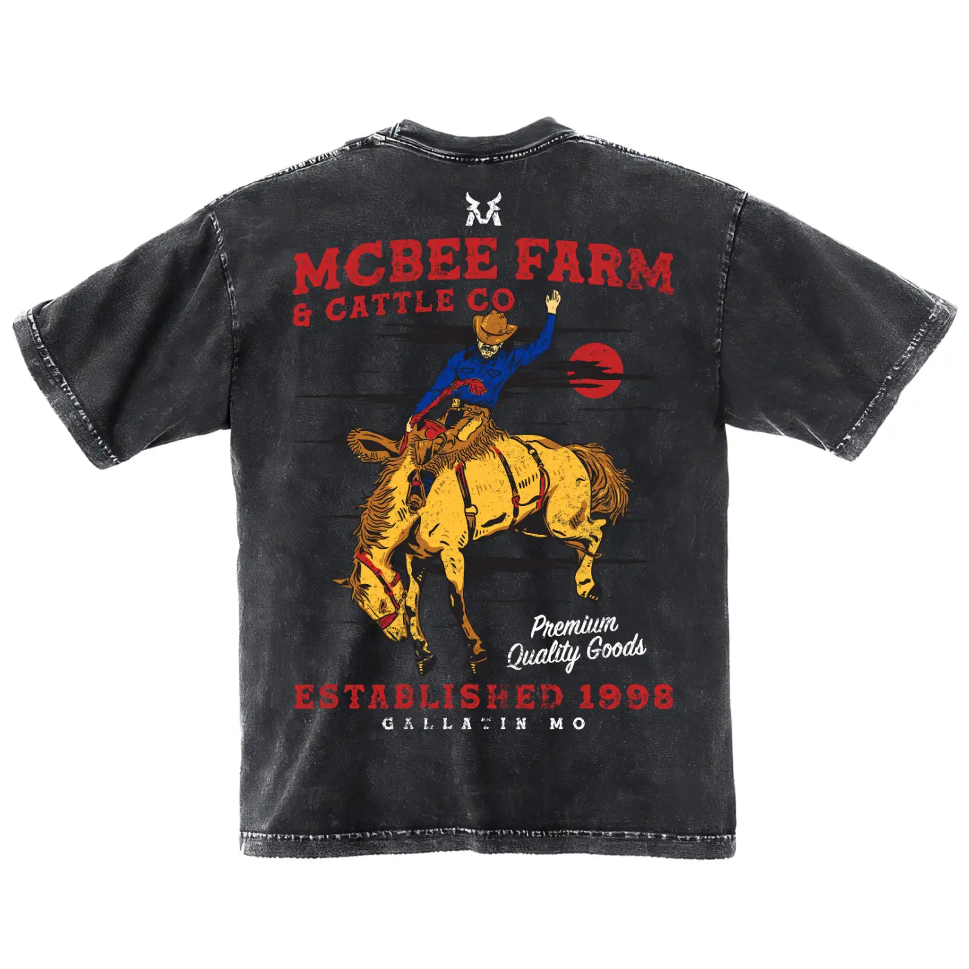 Hold On Tight Vintage T-Shirt McBee Farm & Cattle Co