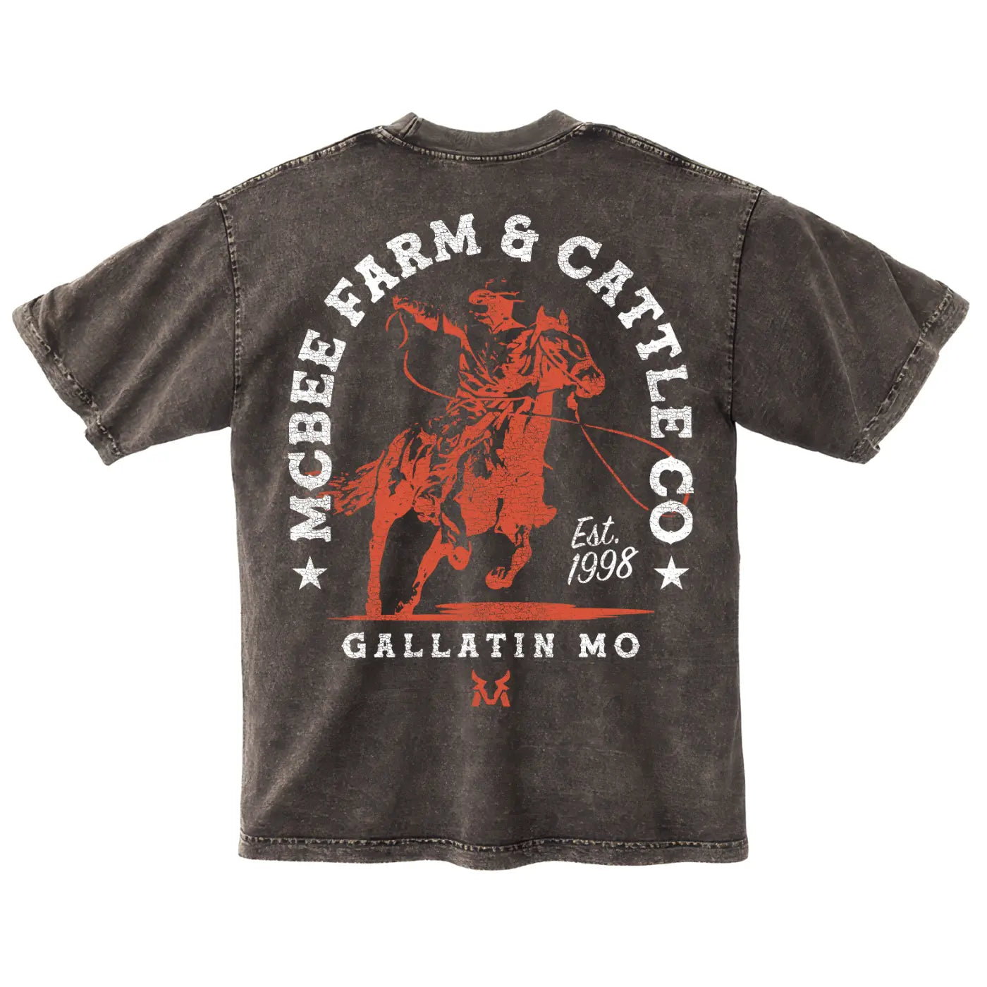 On The Run Vintage T-Shirt McBee Farm & Cattle Co