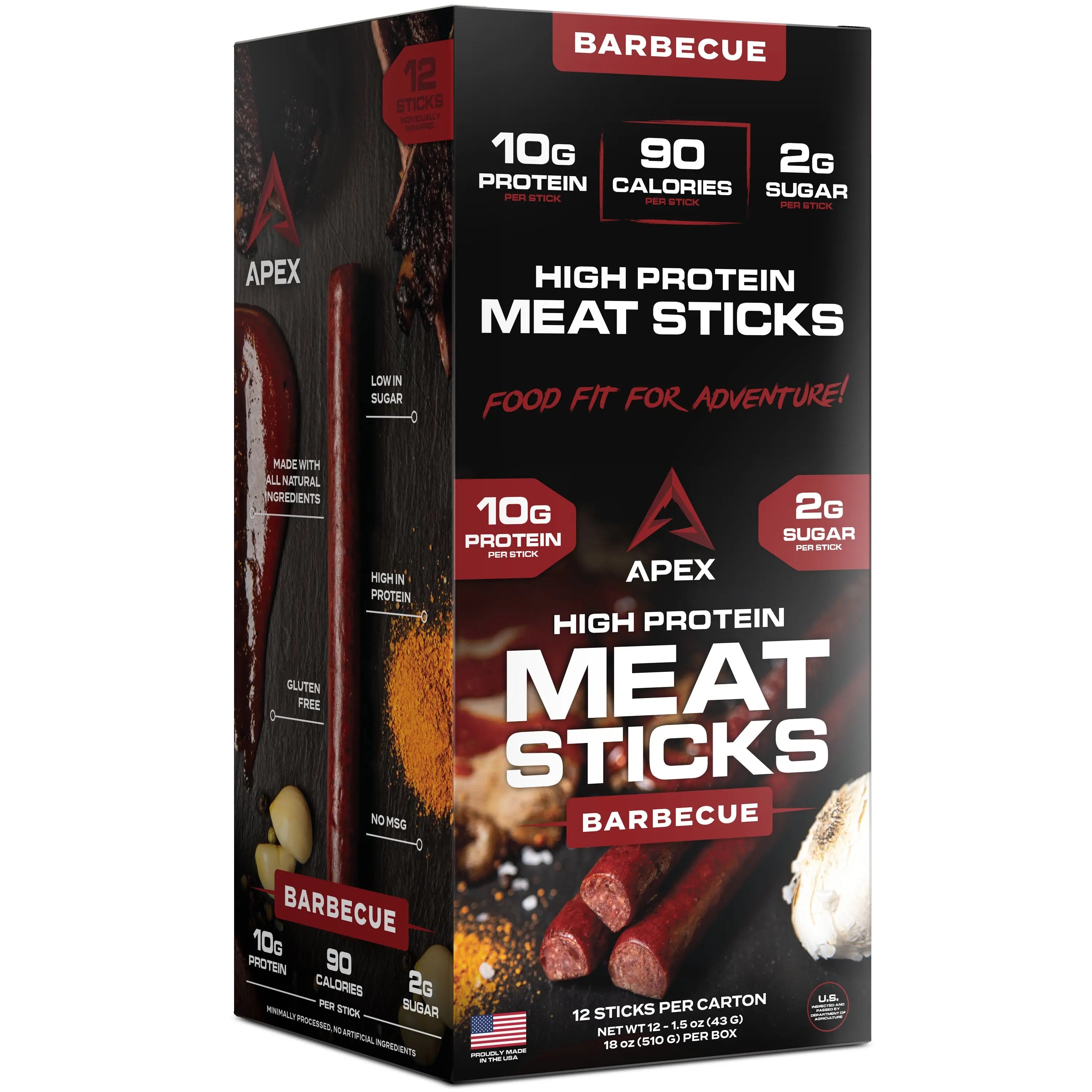 Apex High Protein Meat Sticks McBee Farm & Cattle Co