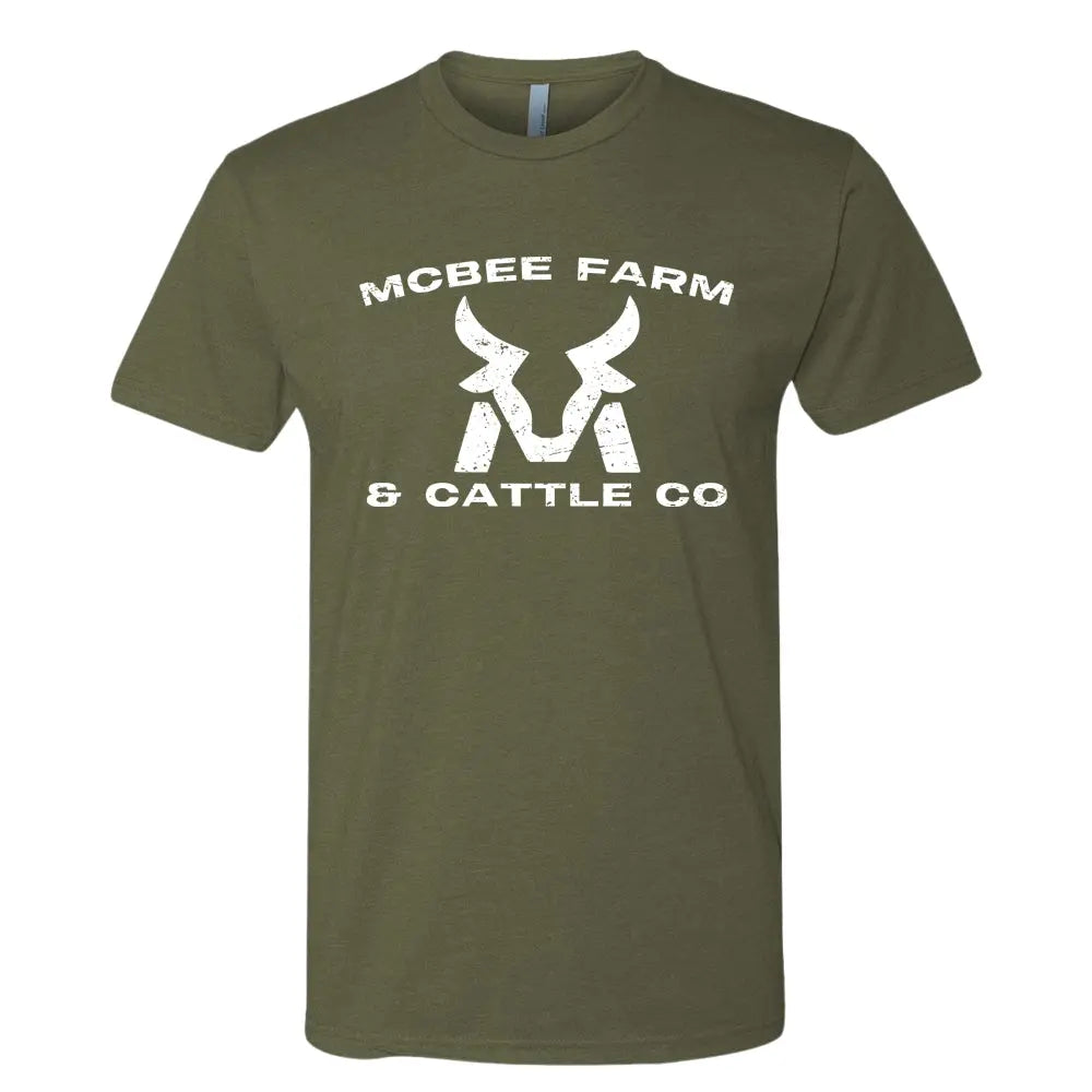 McBee Farms Distressed Logo T-Shirt McBee Farm & Cattle Co