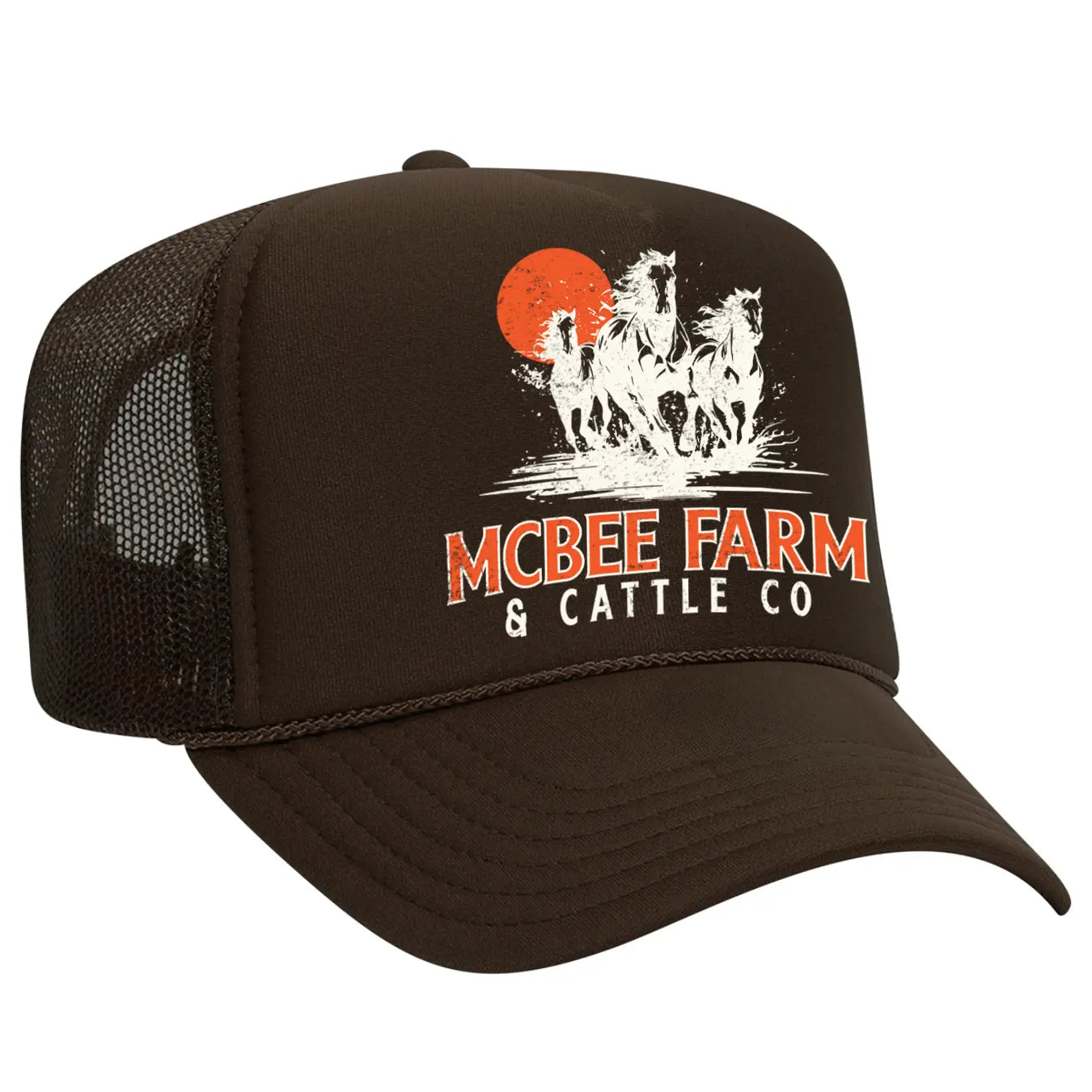 Run Free Foam Trucker McBee Farm & Cattle Co
