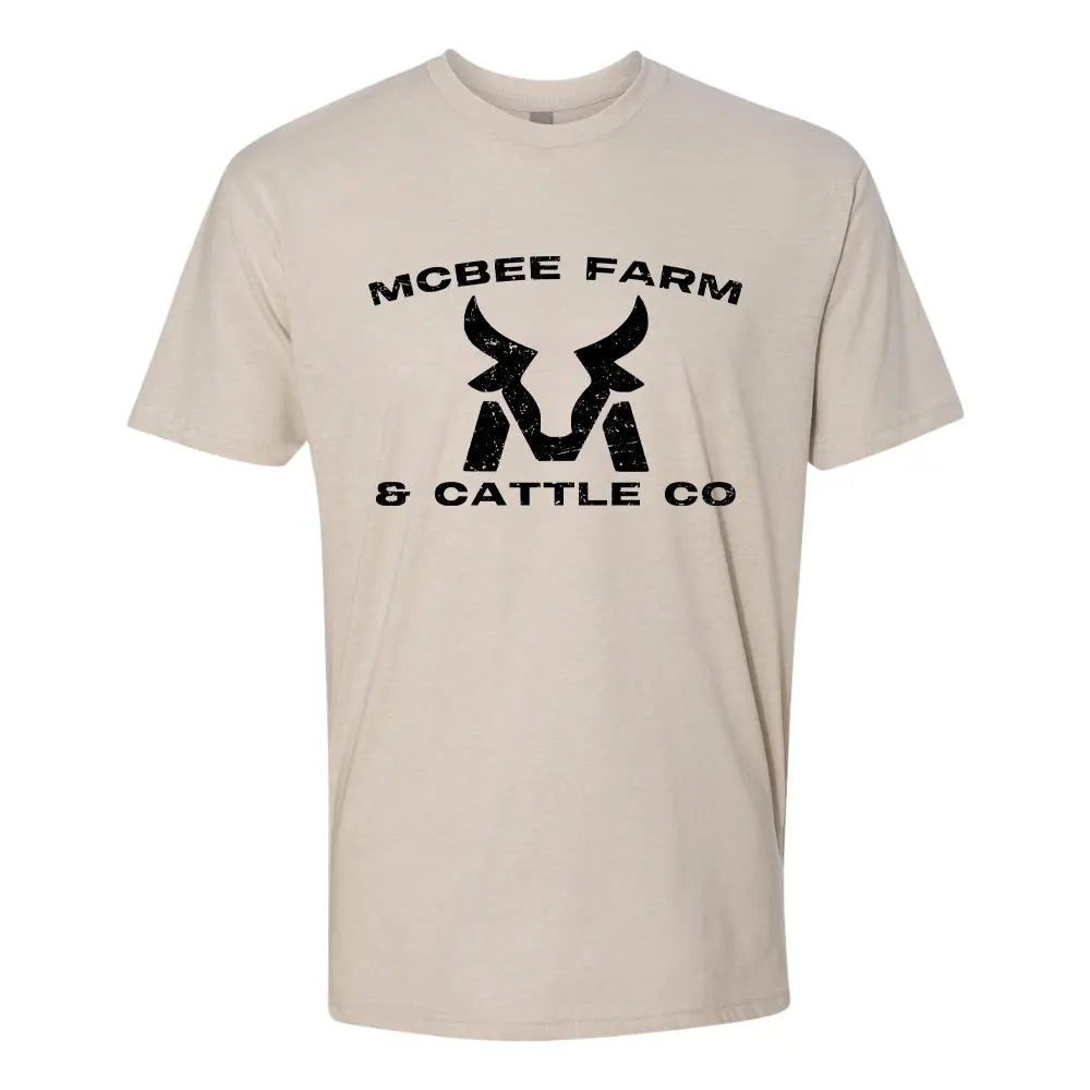 McBee Farms Distressed Logo T-Shirt McBee Farm & Cattle Co
