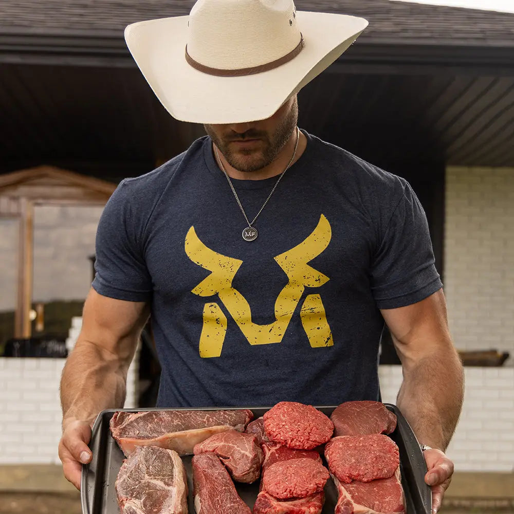 McBee Farms Distressed Brand T-Shirt McBee Farm & Cattle Co