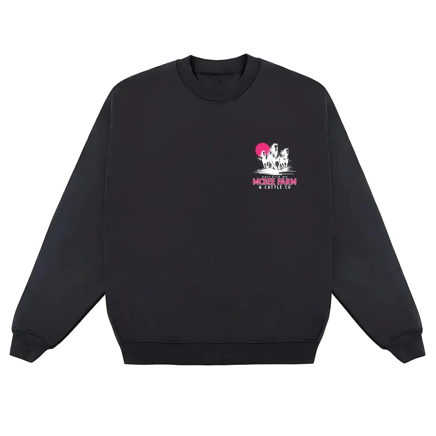 Run Free Vintage Crewneck McBee Farm & Cattle Co