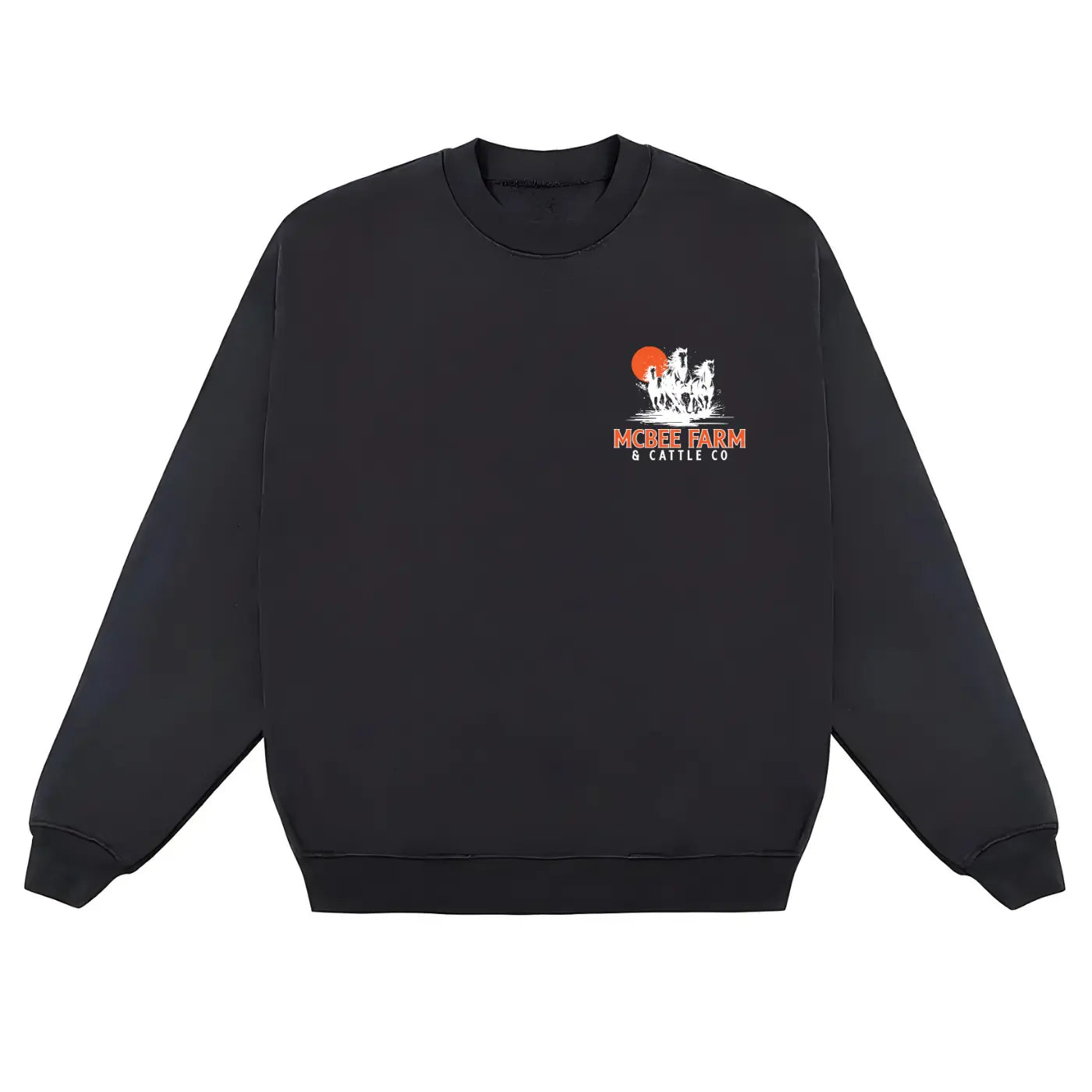 Run Free Vintage Crewneck McBee Farm & Cattle Co