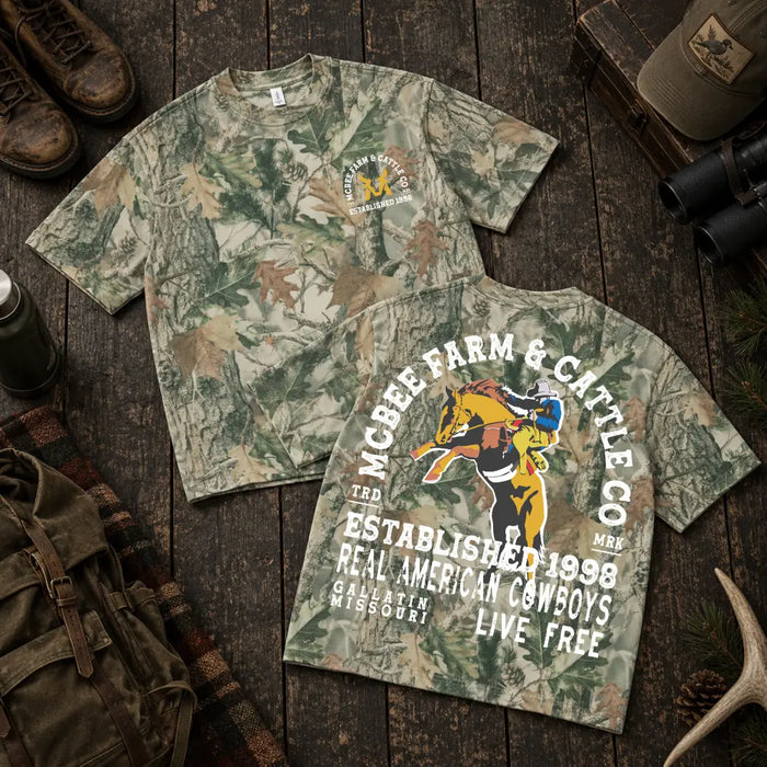 Bronco Breaker Camo T-Shirt
