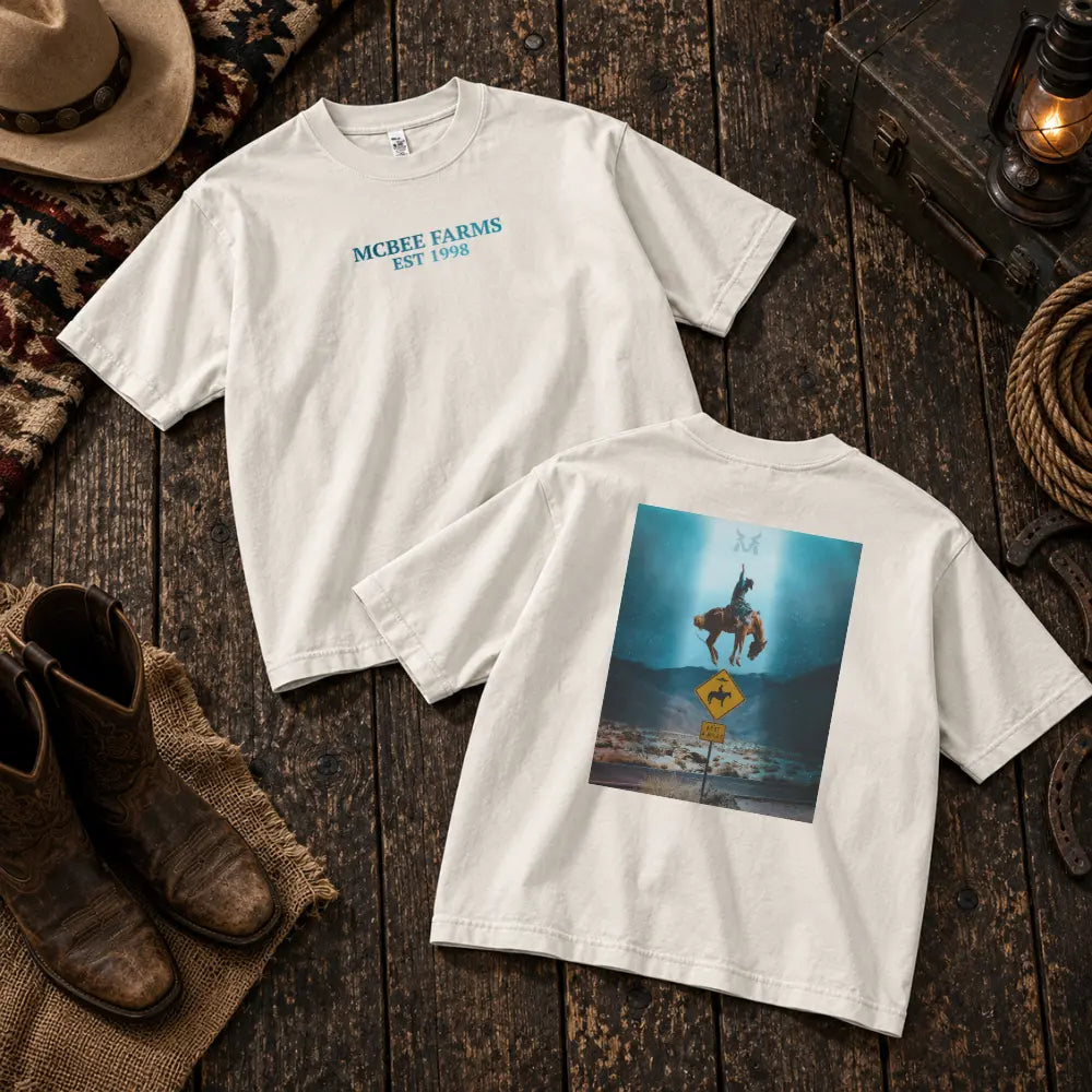 Weird Ride Vintage T-Shirt McBee Farm & Cattle Co