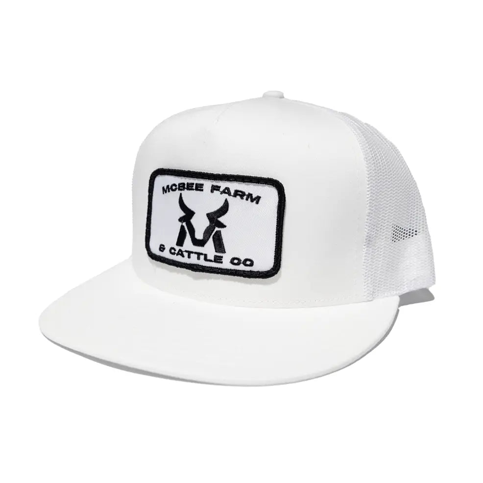 McBee Farms Flat Bill Patch Hat McBee Farm & Cattle Co