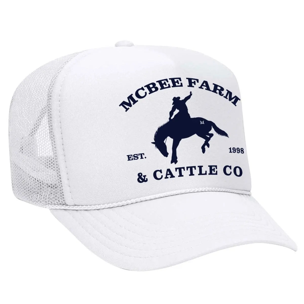 The Buckin' Bronc Trucker McBee Farm & Cattle Co