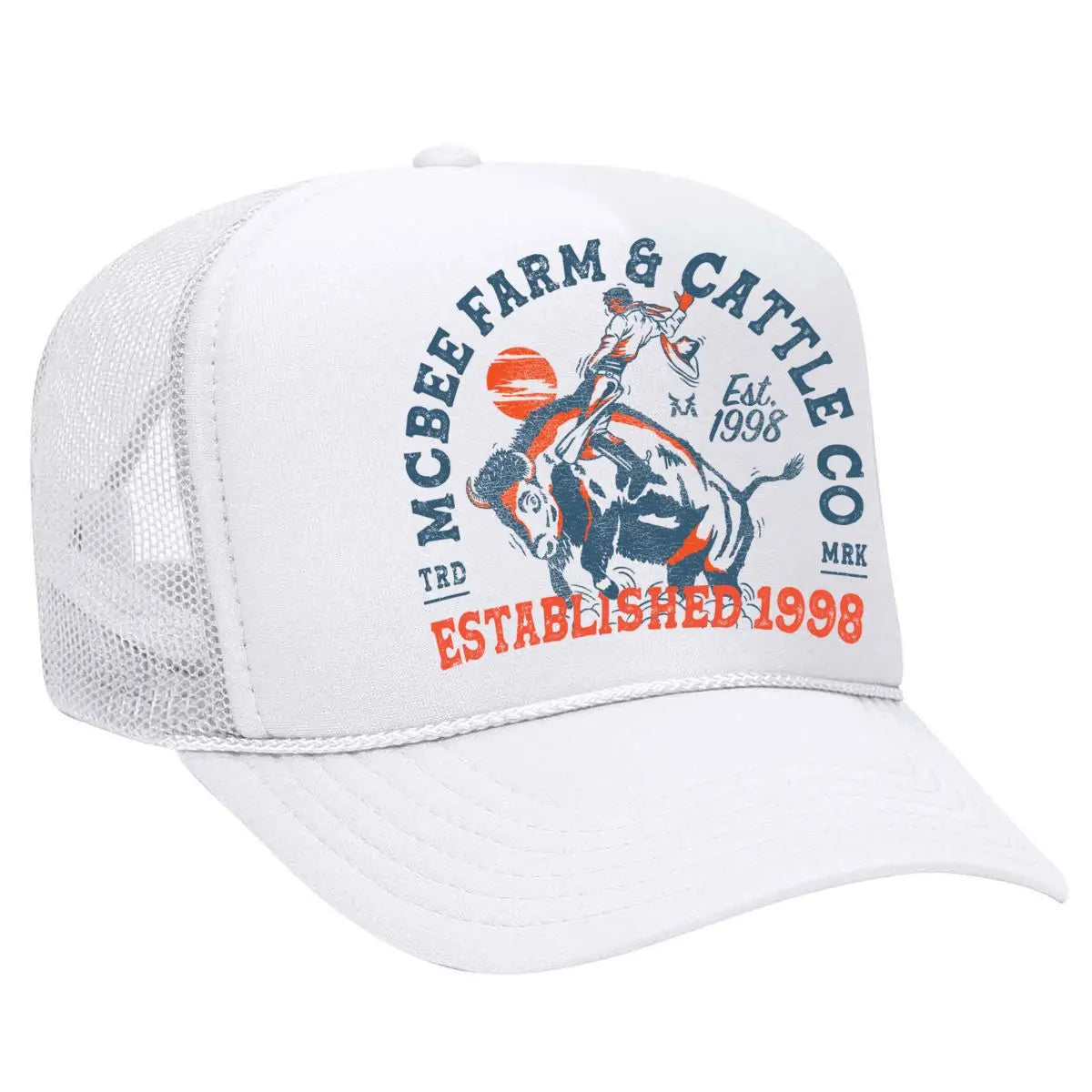 Buffalo Rider Foam Trucker McBee Farm & Cattle Co
