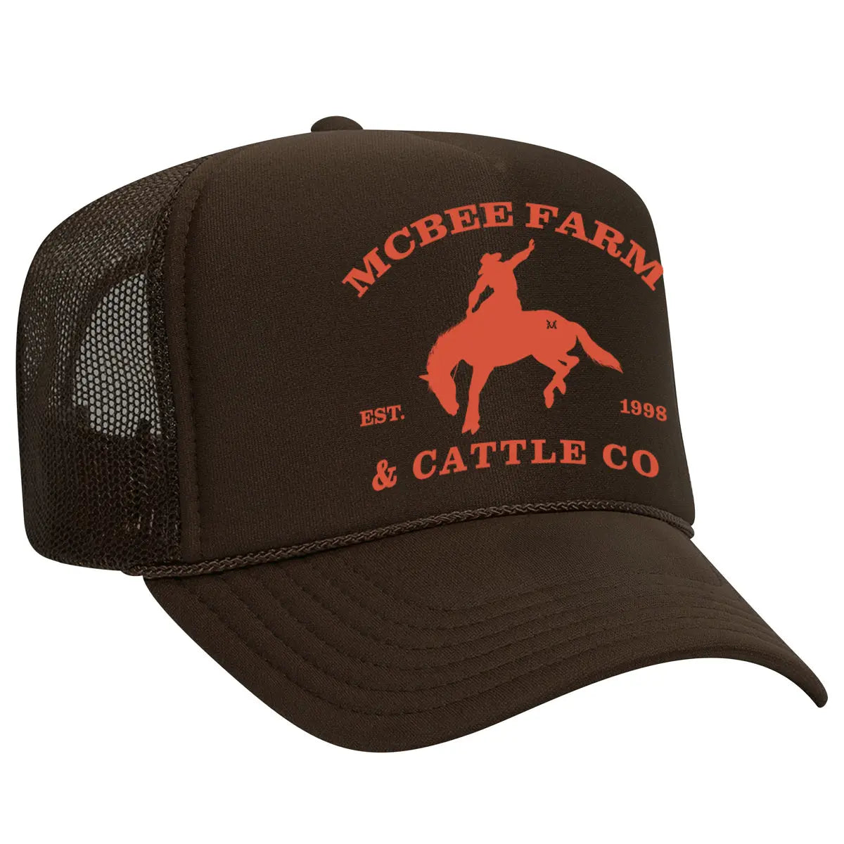 The Buckin' Bronc Trucker McBee Farm & Cattle Co