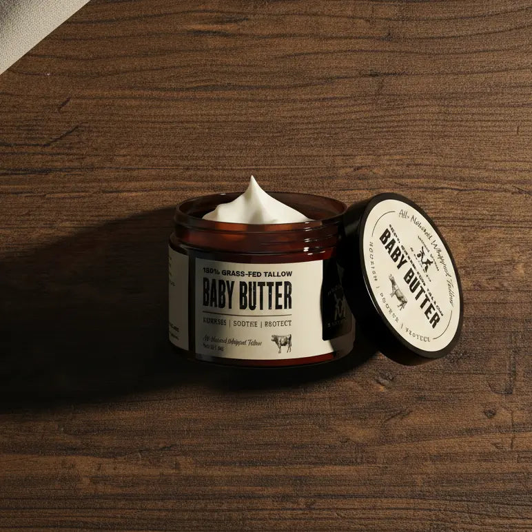 Whipped Tallow Baby Butter McBee Farm & Cattle Co