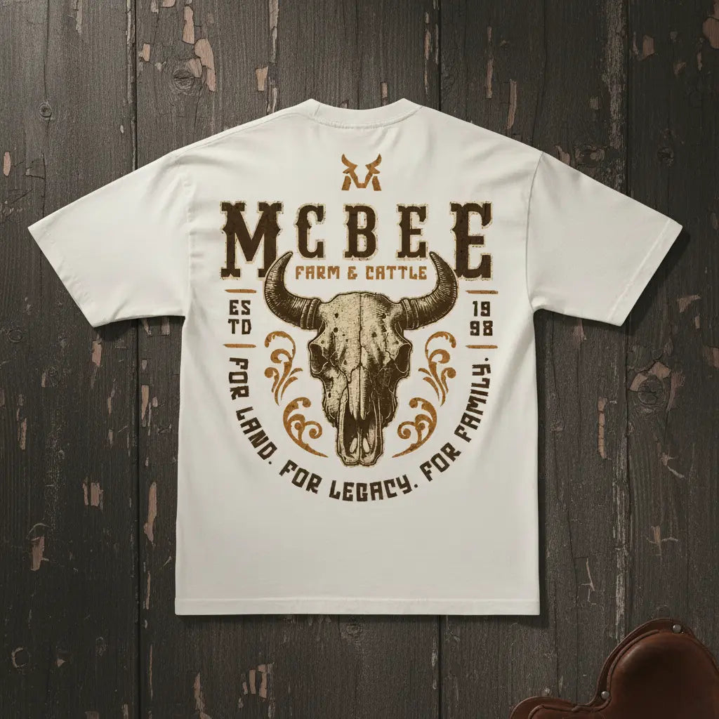 For Land For Legacy T-Shirt McBee Farm & Cattle Co