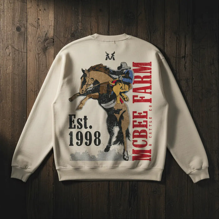 McBee Marlboro Crewneck – McBee Farm & Cattle Co