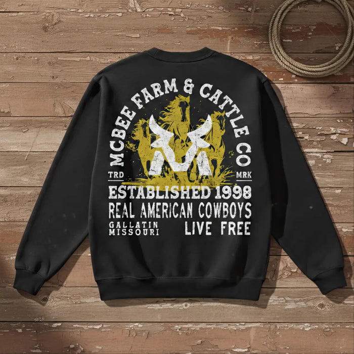 Faster Horses Crewneck