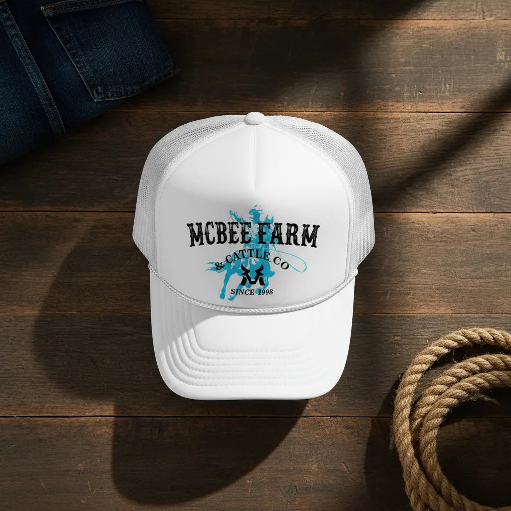 Rope & Ride Foam Trucker McBee Farm & Cattle Co