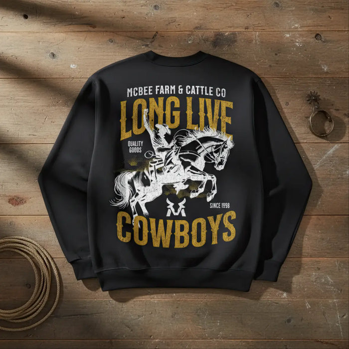 Long Live Cowboys Crewneck