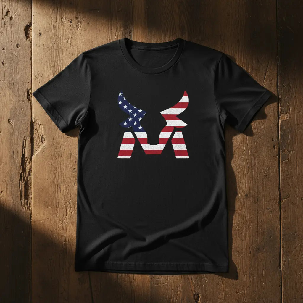 McBee USA Emblem T-Shirt McBee Farm & Cattle Co