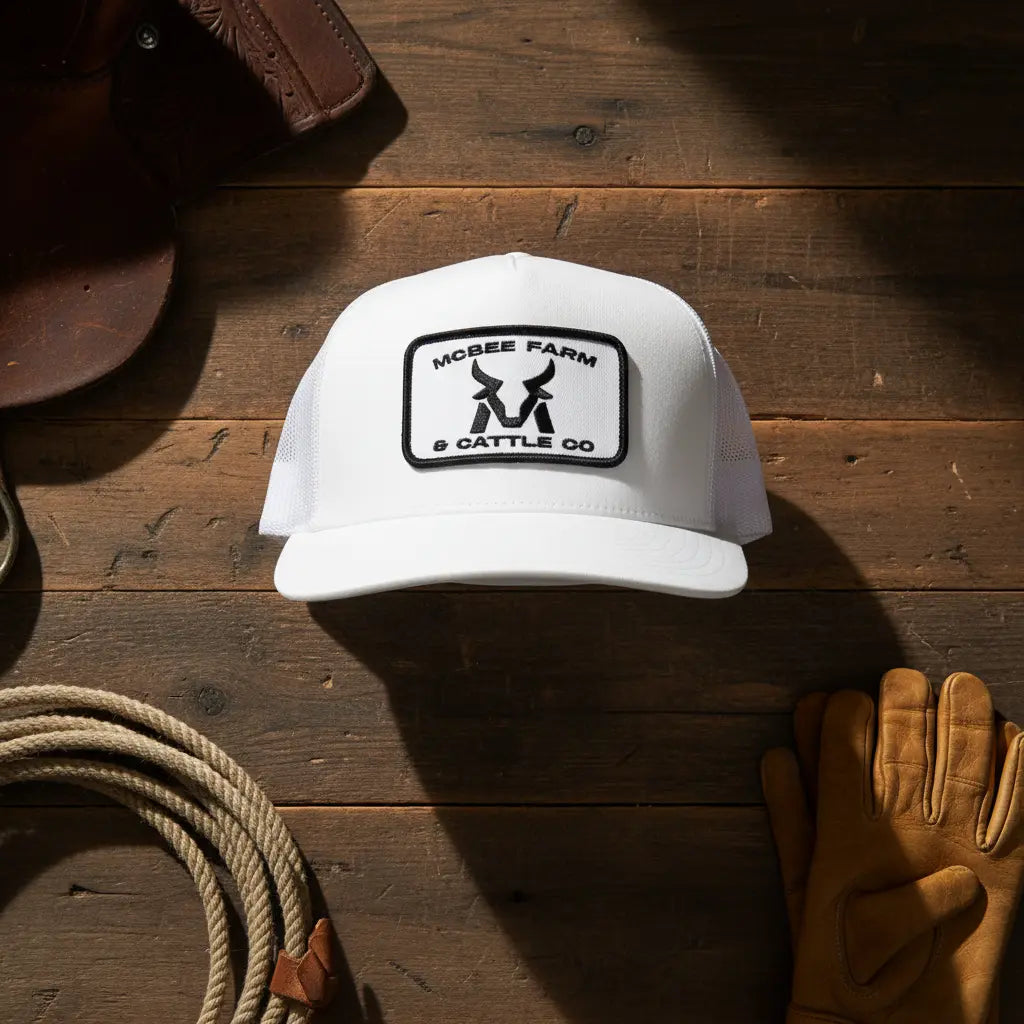 McBee Farms Flat Bill Patch Hat McBee Farm & Cattle Co