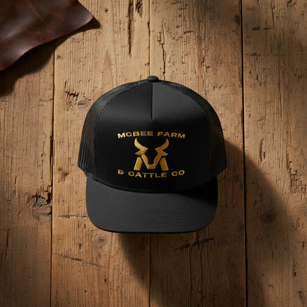 McBee Farms Flat Bill Hat McBee Farm & Cattle Co