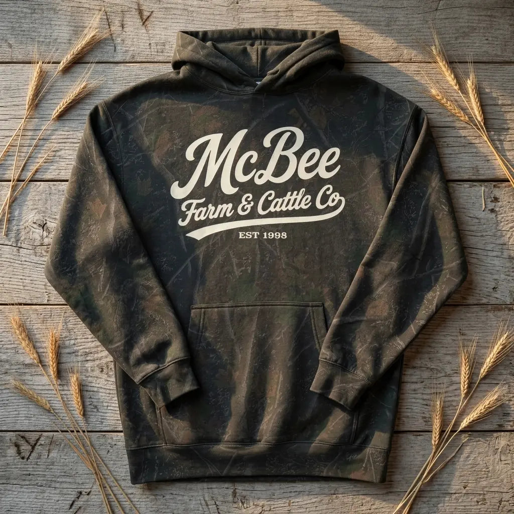 Deadfall Camo Hoodie McBee Farm & Cattle Co