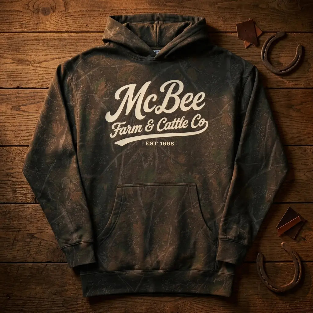 Deadfall Camo Hoodie McBee Farm & Cattle Co