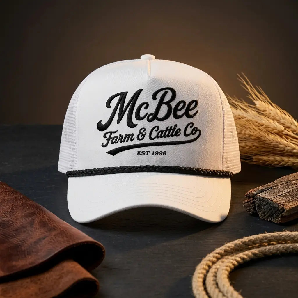 The Heartland Rope Hat McBee Farm & Cattle Co